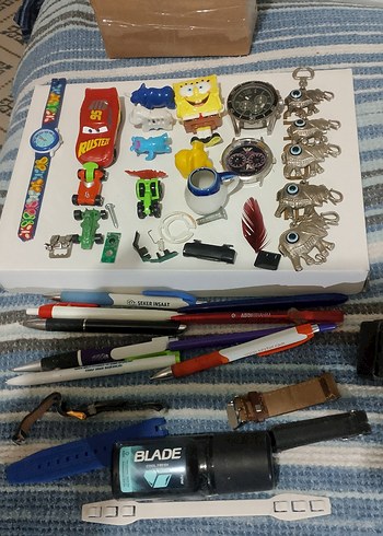 30 üründen fazla karışık oyuncak kutu lotu 400 TL - Görsel 6