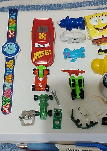 30 üründen fazla karışık oyuncak kutu lotu 400 TL - Görsel 2