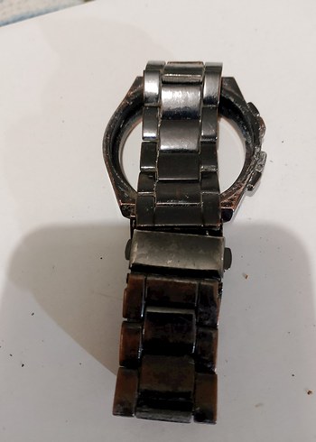 Dönem ürünü koleksiyonluk büyük kasa Avrupa Çelik saat Kordon - Görsel 7