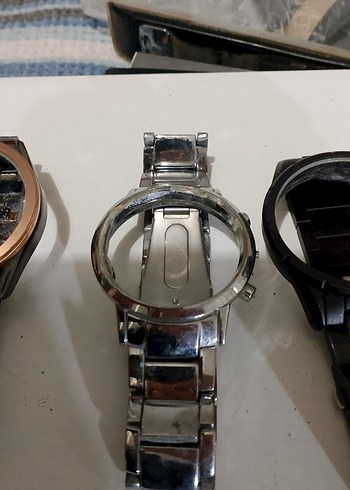 Dönem ürünü koleksiyonluk büyük kasa Avrupa Çelik saat Kordon - Görsel 15