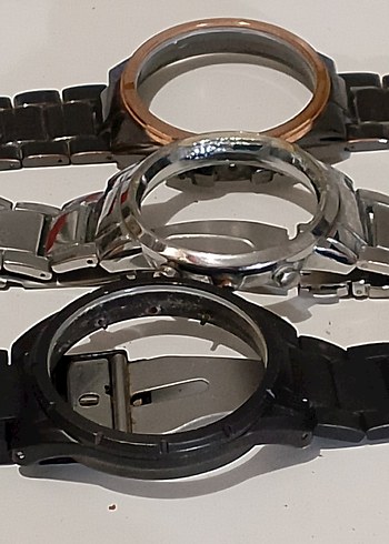 Dönem ürünü koleksiyonluk büyük kasa Avrupa Çelik saat Kordon - Görsel 19