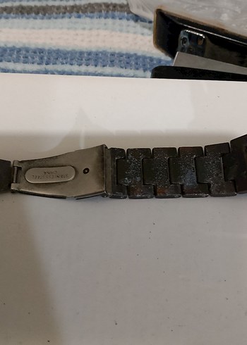 Dönem ürünü koleksiyonluk büyük kasa Avrupa Çelik saat Kordon - Görsel 10