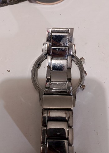 Dönem ürünü koleksiyonluk büyük kasa Avrupa Çelik saat Kordon - Görsel 9