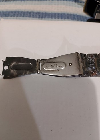 Dönem ürünü koleksiyonluk büyük kasa Avrupa Çelik saat Kordon - Görsel 5