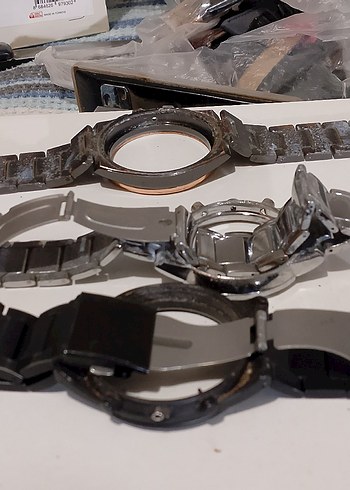 Dönem ürünü koleksiyonluk büyük kasa Avrupa Çelik saat Kordon - Görsel 12