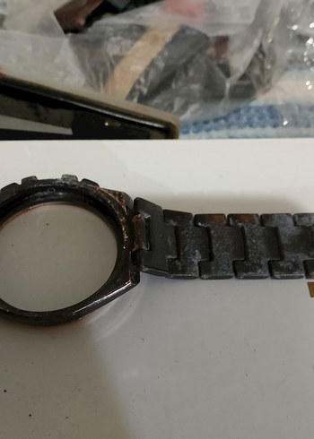 Dönem ürünü koleksiyonluk büyük kasa Avrupa Çelik saat Kordon - Görsel 11