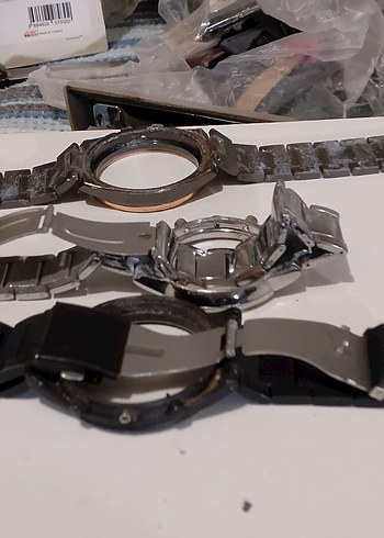 Dönem ürünü koleksiyonluk büyük kasa Avrupa Çelik saat Kordon - Görsel 18