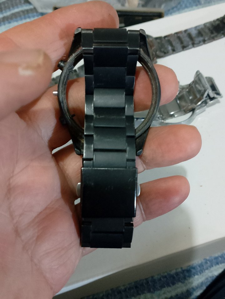 Dönem ürünü koleksiyonluk büyük kasa Avrupa Çelik saat Kordon - Görsel 3