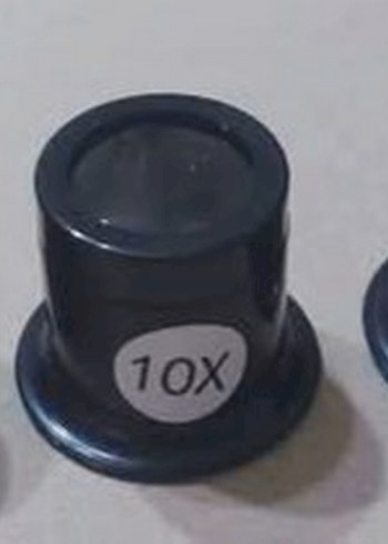 5X  10X 15 X  Büyütmeli Siyah  Lensleri - Görsel 2