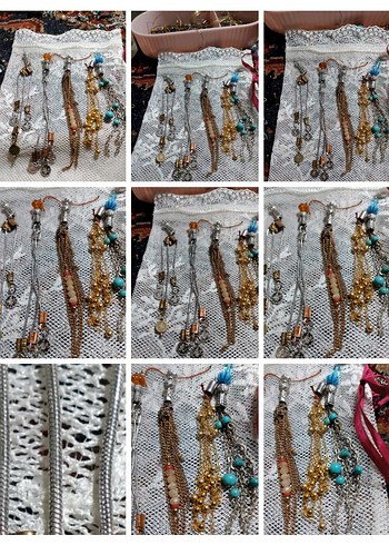 Kişiye özel tasarım renkli zincirli İmame püskülleri - Görsel 8