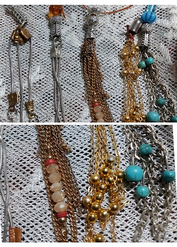 Kişiye özel tasarım renkli zincirli İmame püskülleri - Görsel 6