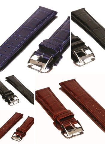 Kahverengi ve siyah hakiki deri orient ve diğer saatlere uyumlu - Görsel 7