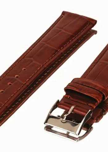 Kahverengi ve siyah hakiki deri orient ve diğer saatlere uyumlu - Görsel 4