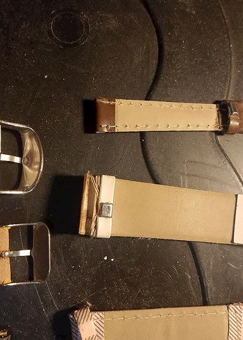 Erkek Vintage Deri Saat Kayışı - Görsel 9