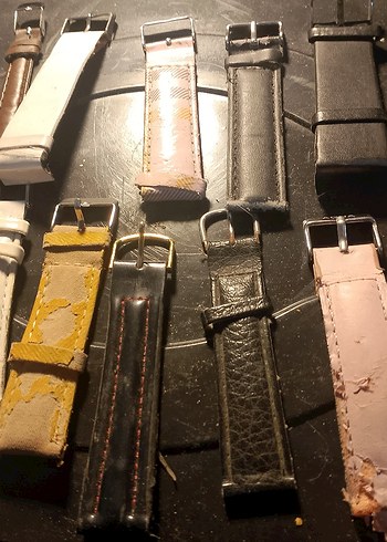 Erkek Vintage Deri Saat Kayışı - Görsel 16