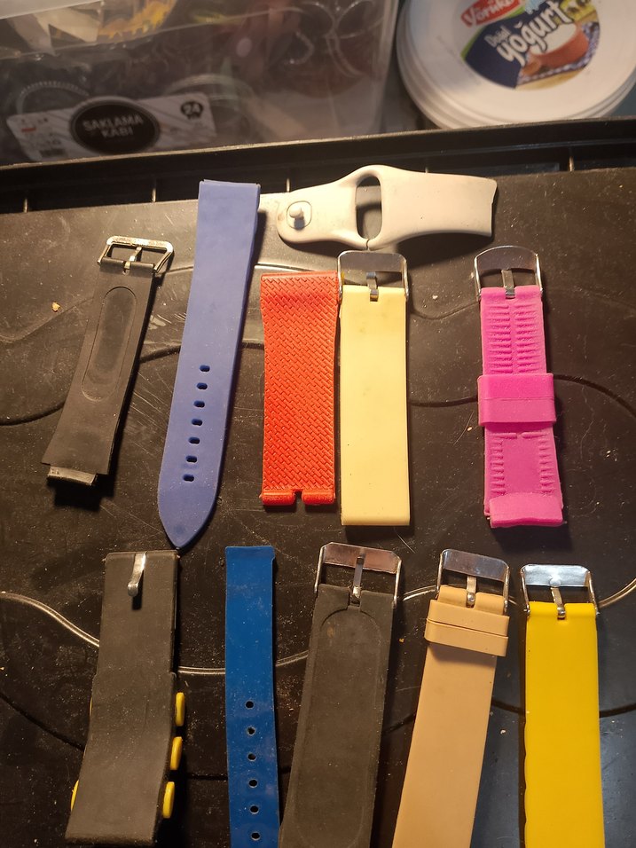 Erkek Vintage Deri Saat Kayışı - Görsel 5