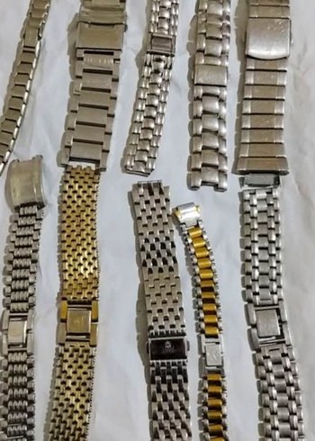 Dönem ürünü çelik saat kordonları - Görsel 4