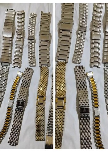 Dönem ürünü çelik saat kordonları - Görsel 3