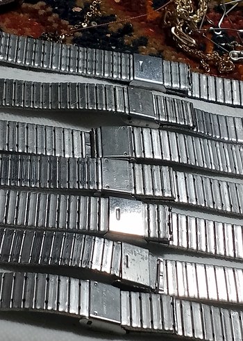 Dönem ürünü depo malı yeni erkek saati çelik kordonları - Görsel 13