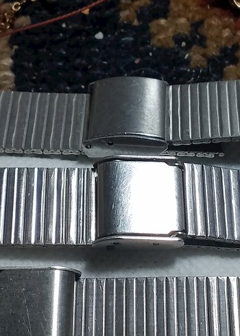 Dönem ürünü depo malı yeni erkek saati çelik kordonları - Görsel 8