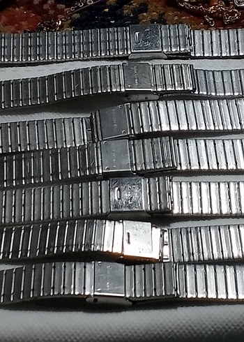 Dönem ürünü depo malı yeni erkek saati çelik kordonları - Görsel 11