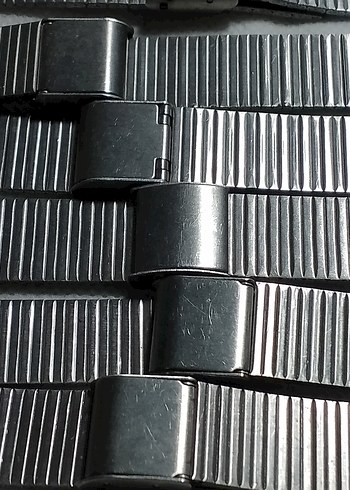 Dönem ürünü depo malı yeni erkek saati çelik kordonları - Görsel 15