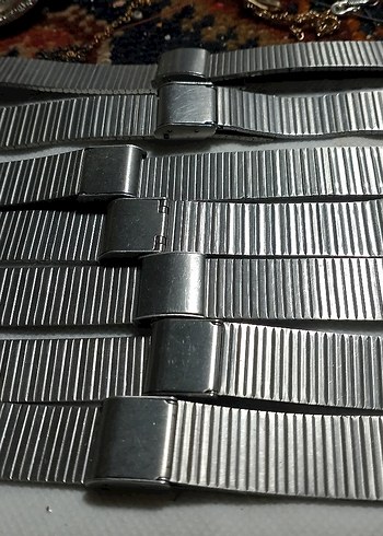 Dönem ürünü depo malı yeni erkek saati çelik kordonları - Görsel 6