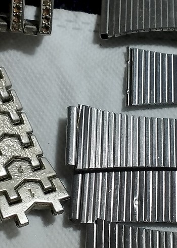 Dönem ürünü depo malı yeni erkek saati çelik kordonları - Görsel 5