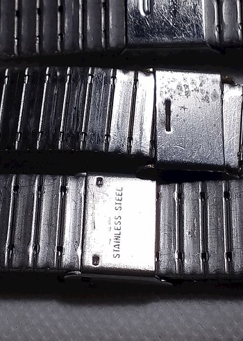 Dönem ürünü depo malı yeni erkek saati çelik kordonları - Görsel 9