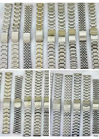 Yeni 0 çelik saat kordonları - Görsel 2