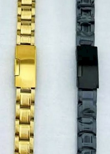 Yeni 0 renkli çelik saat kordonları - Görsel 9