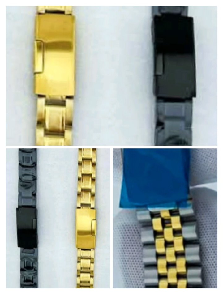 Yeni 0 renkli çelik saat kordonları - Görsel 2