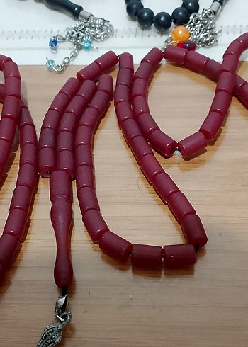 Kehribar tespihlerimiz adet 250 TL 3 adet 500 TL - Görsel 6