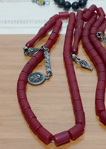 Kehribar tespihlerimiz adet 250 TL 3 adet 500 TL - Görsel 10