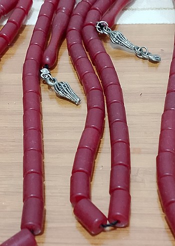 Kehribar tespihlerimiz adet 250 TL 3 adet 500 TL - Görsel 5