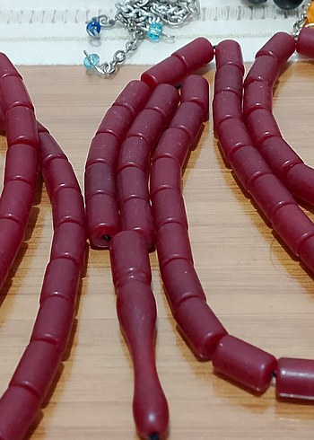 Kehribar tespihlerimiz adet 250 TL 3 adet 500 TL - Görsel 18
