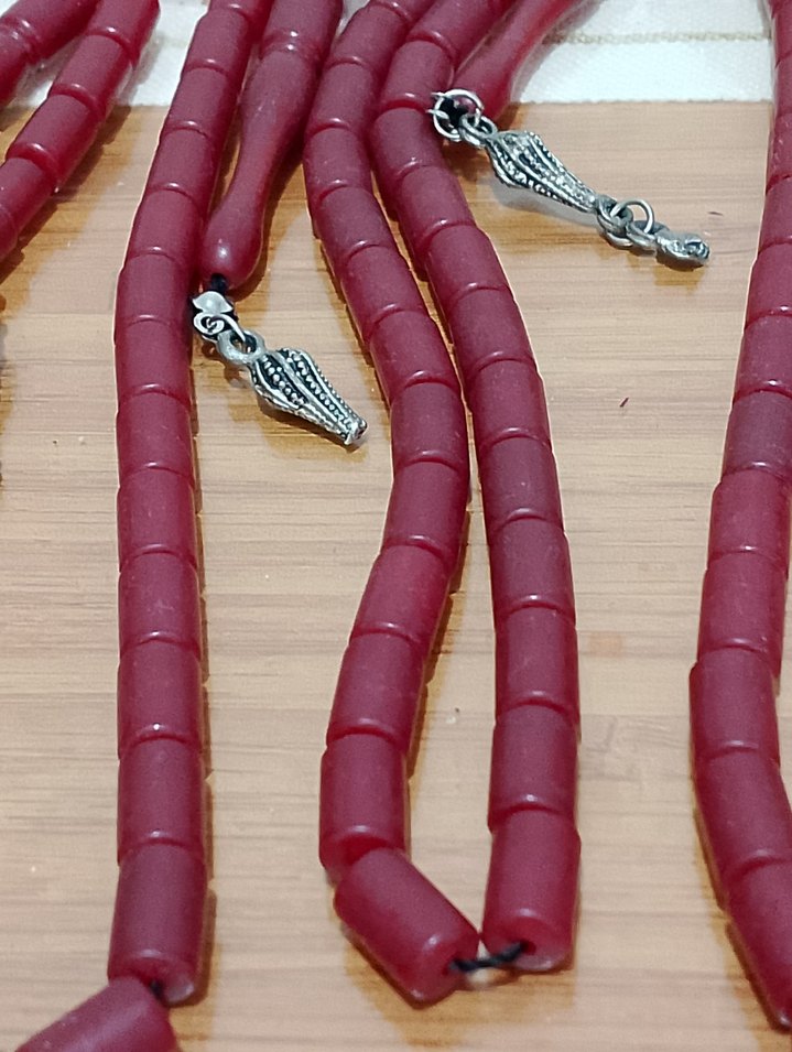 Kehribar tespihlerimiz adet 250 TL 3 adet 500 TL - Görsel 5