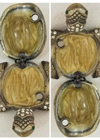 Eski dönem dönem ürünü koleksiyonluk  takı kutusu - Görsel 10