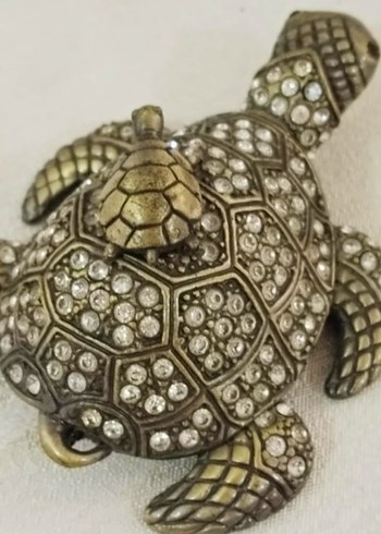 Eski dönem dönem ürünü koleksiyonluk  takı kutusu - Görsel 9