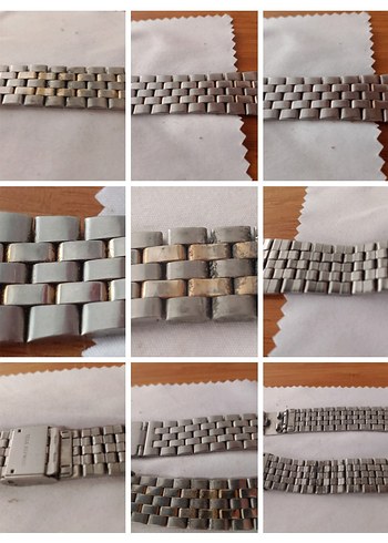 Gri Titanyum Erkek Saat Kordonu - Görsel 8