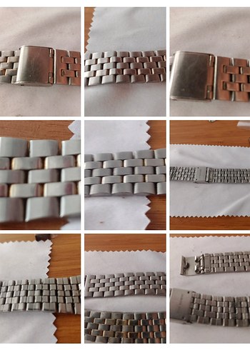 Gri Titanyum Erkek Saat Kordonu - Görsel 9