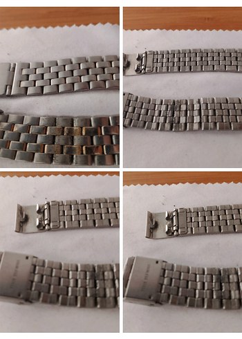 Gri Titanyum Erkek Saat Kordonu - Görsel 13