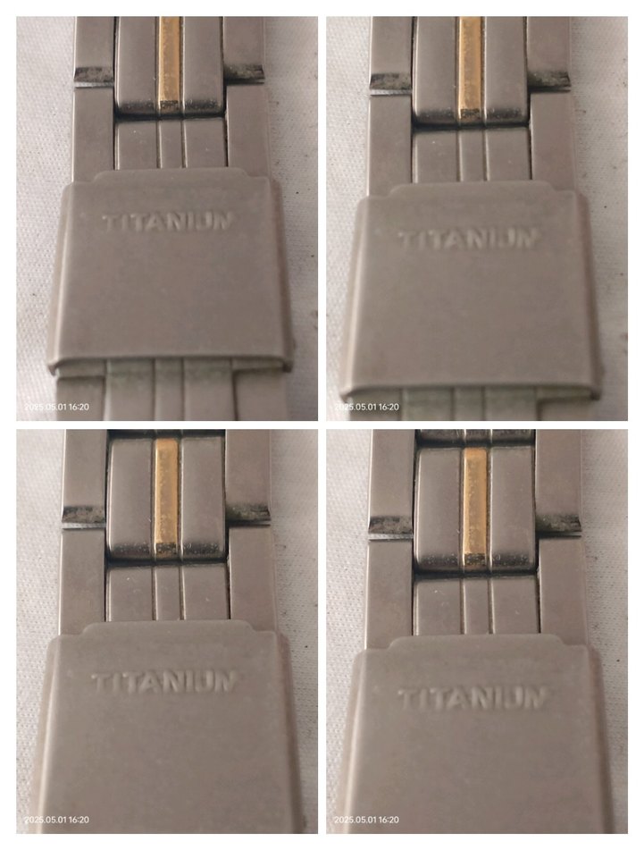 Gri Titanyum Erkek Saat Kordonu - Görsel 4