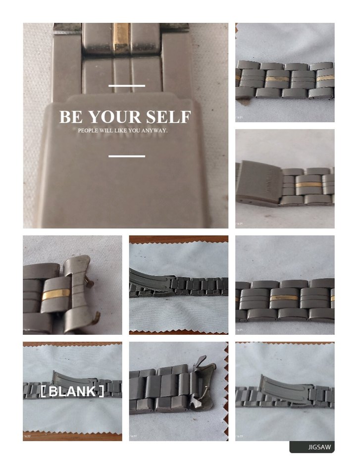 Gri Titanyum Erkek Saat Kordonu - Görsel 5