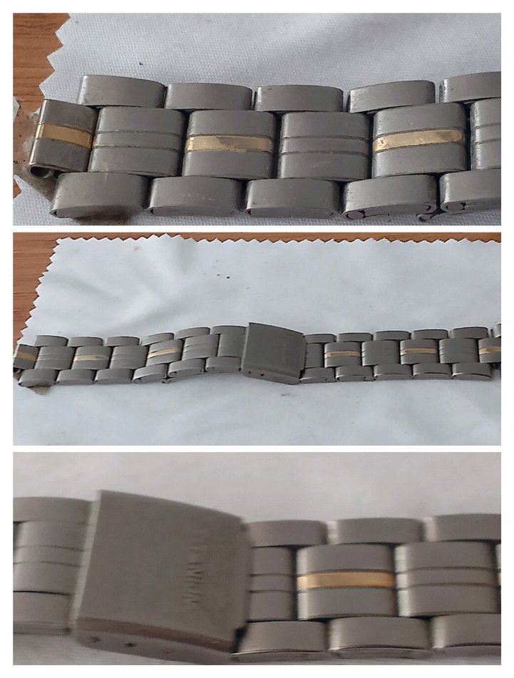 Gri Titanyum Erkek Saat Kordonu - Görsel 3