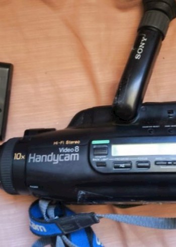 Beden Sony CCD-FX500E Video Kamera Kaydedici Siyah