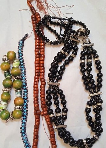 Eski dönem ürünleri elde tasarla takı lotu komlesi 350 TL - Görsel 3