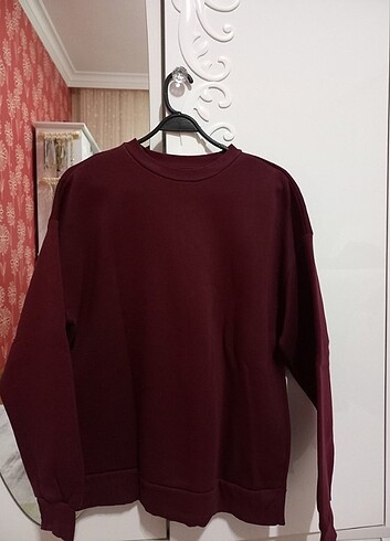 s Beden bordo Renk Trendyolmilla bordo sweatshirt 