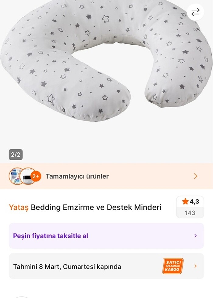 Yataş emzirme yastığı - Görsel 4