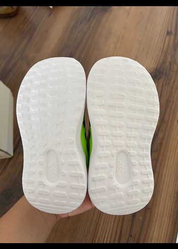 21 Beden gri Renk 21 numara Gri Neon Spor Ayakkabı